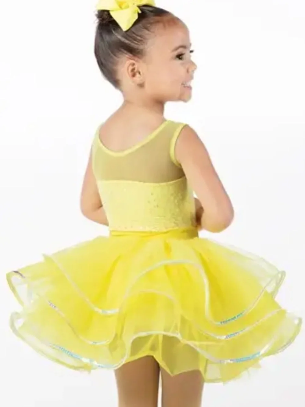NEW! Weissman Style #13602 Wiggle Wiggle Wiggle Dance Costume COLOR: Lemon